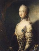 Carl Gustaf Pilo Princess Sofia Magdalena oil painting
